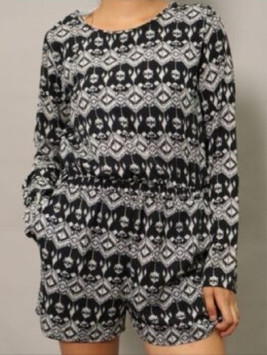 Forever 21 Pants - Forever 21 Tribal Boho Romper - Size Small